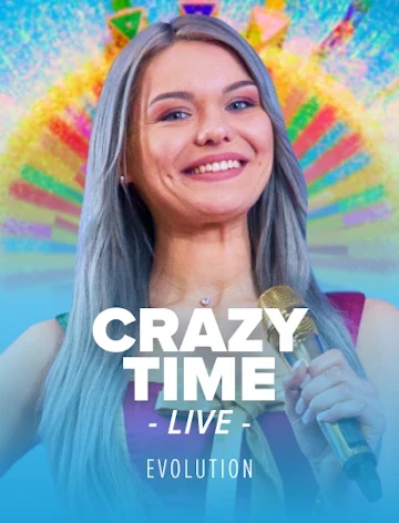 Crazy Time, a Evolution game with 96.1% RTP at Kachingo Casino