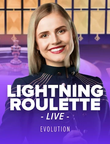 Lightning Roulette, a Evolution game with 97.3% RTP at Kachingo Casino