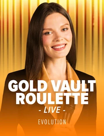 Gold Vault Roulette, a Evolution game with 97.3% RTP at Kachingo Casino